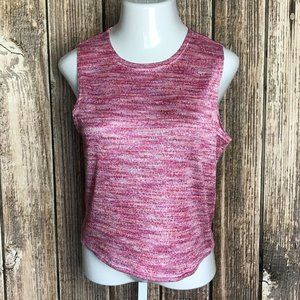 Sag Harbor Women's Shirt Blouse ~ Sz PM ~ Pink